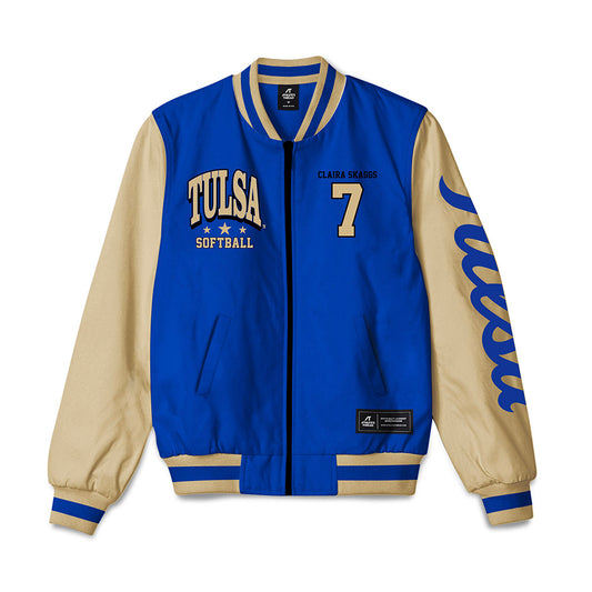 Tulsa - NCAA Softball : Claira Skaggs - Bomber Jacket