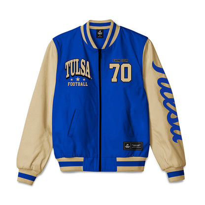 Tulsa - NCAA Football : Evan Odom - Bomber Jacket-0