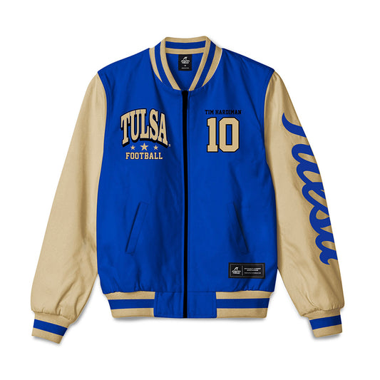 Tulsa - NCAA Football : Tim Hardiman - Bomber Jacket-0