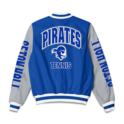 Seton Hall - NCAA Women's Tennis : Jaden Davidson - Bomber Jacket-1