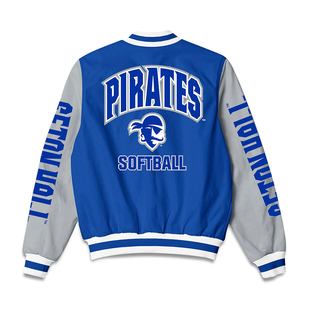 Seton Hall - NCAA Softball : Caroline Hobbes - Bomber Jacket