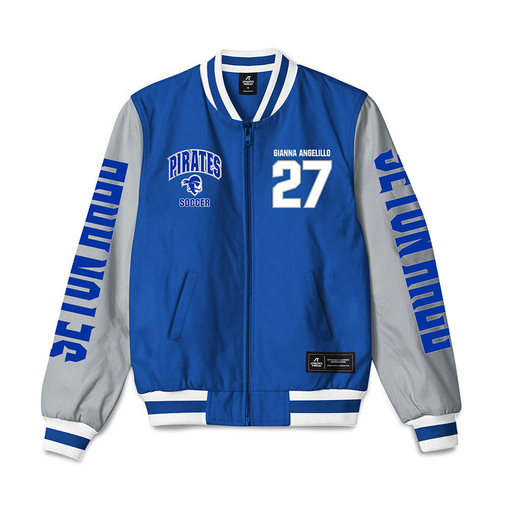 Seton Hall - NCAA Women's Soccer : Gianna Angelillo - Bomber Jacket-0