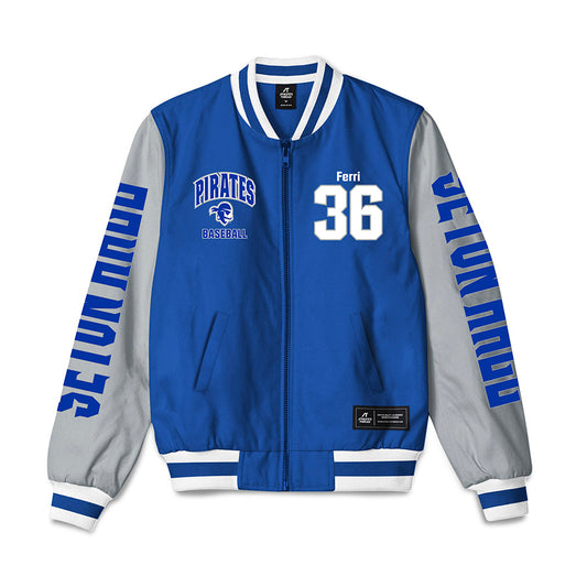 Seton Hall - NCAA Baseball : Nick Ferri - Bomber Jacket