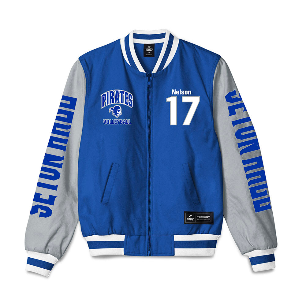 Seton Hall - NCAA Women's Volleyball : Rylee Nelson - Bomber Jacket