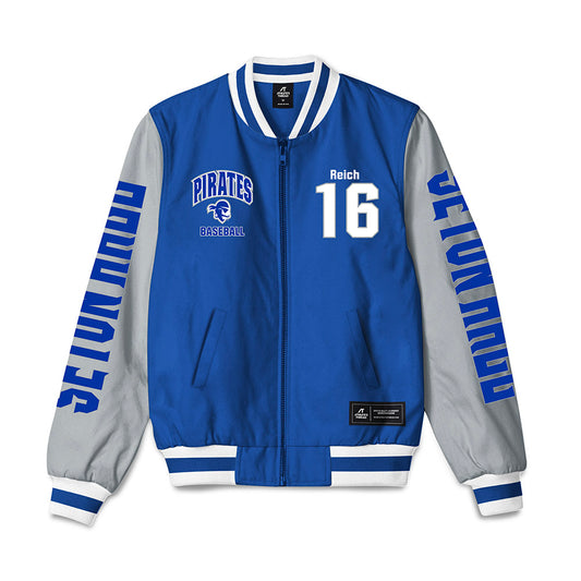 Seton Hall - NCAA Baseball : Ryan Reich - Bomber Jacket