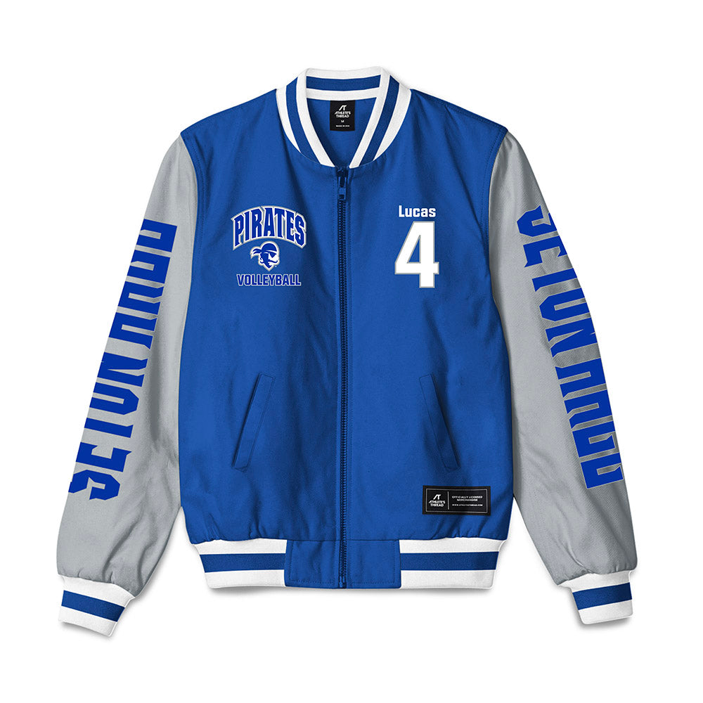 Seton Hall - NCAA Women's Volleyball : Perri Lucas - Bomber Jacket