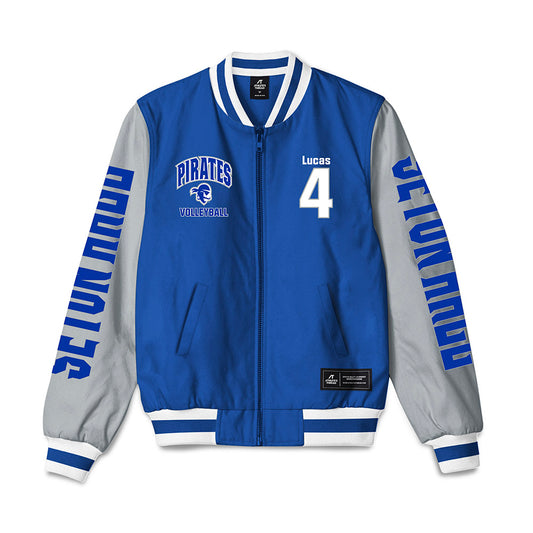 Seton Hall - NCAA Women's Volleyball : Perri Lucas - Bomber Jacket