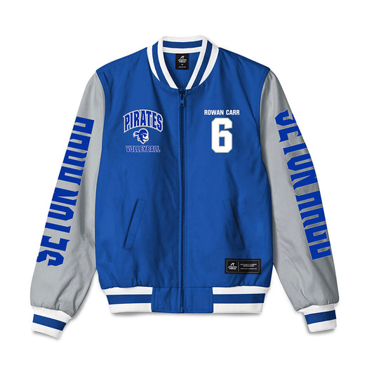 Seton Hall - NCAA Women's Volleyball : Rowan Carr - Bomber Jacket-0