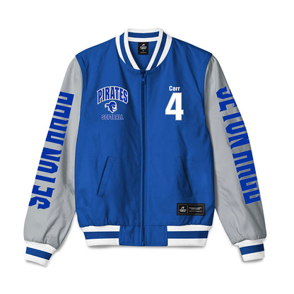 Seton Hall - NCAA Softball : Kelsey Carr - Bomber Jacket