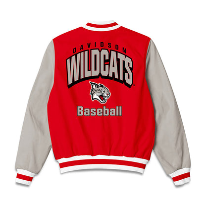 Davidson - NCAA Baseball : Thomas Whelan - Bomber Jacket