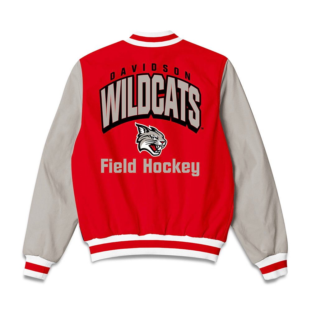 Davidson - NCAA Women's Field Hockey : Sarah Grace Clifton - Bomber Jacket