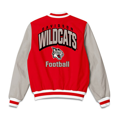 Davidson - NCAA Football : Nash Pippin - Bomber Jacket-1