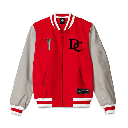 Davidson - NCAA Football : Jaleel Sales - Bomber Jacket