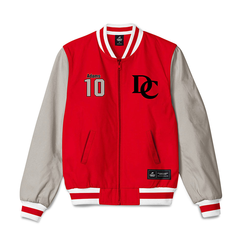 Davidson - NCAA Football : AJ Adams - Bomber Jacket