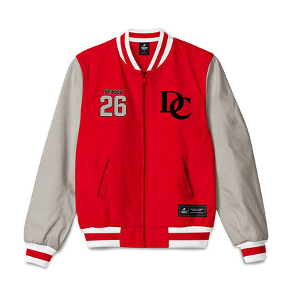 Davidson - NCAA Women's Basketball : Edina Strausz - Bomber Jacket