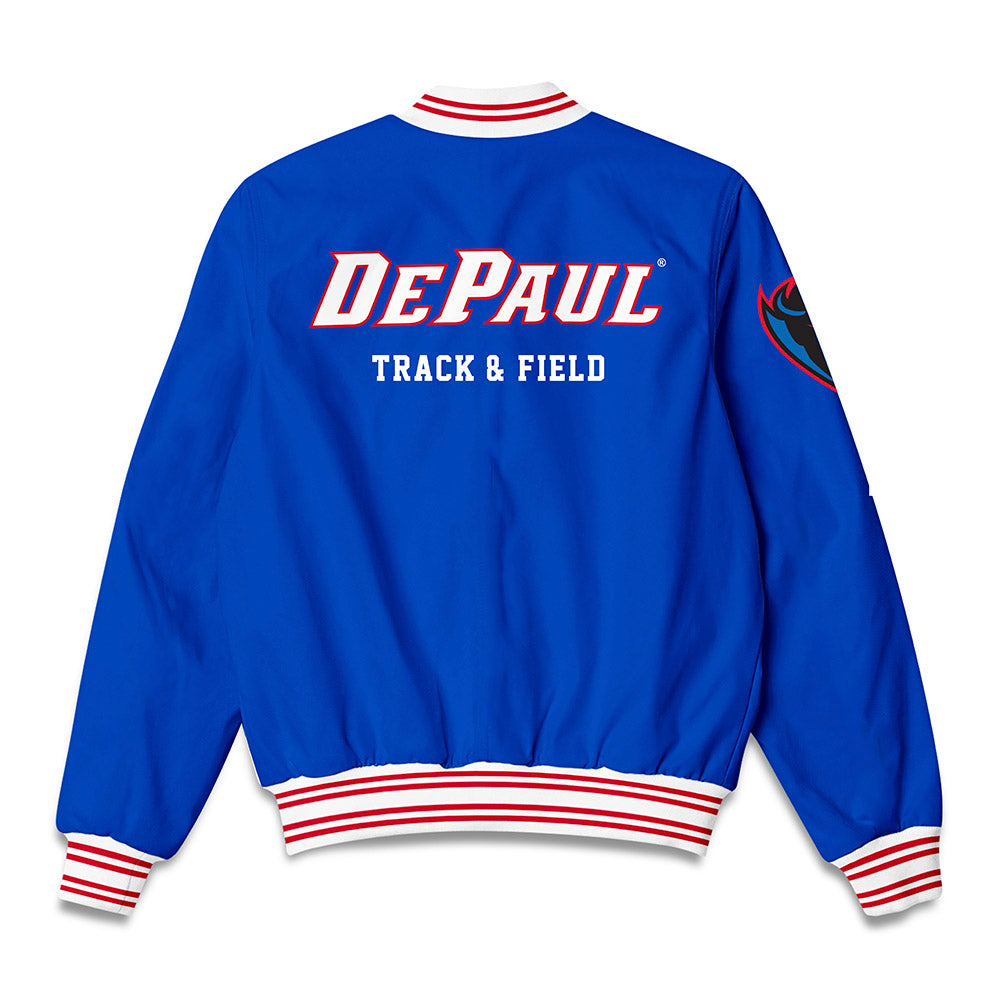 DePaul - NCAA Men's Track & Field : Jack Broghammer - Bomber Jacket-1
