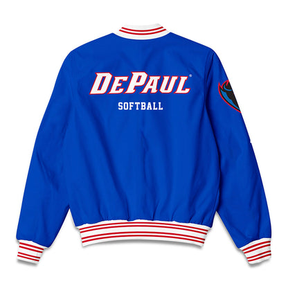 DePaul - NCAA Softball : Hannah Messer - Bomber Jacket