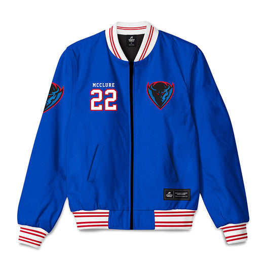 DePaul - NCAA Men's Basketball : Kruz McClure - Bomber Jacket-0