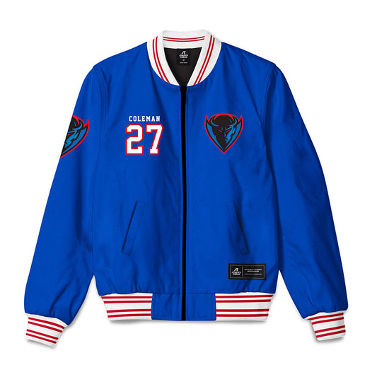 DePaul - NCAA Men's Soccer : Izaiah Coleman - Bomber Jacket