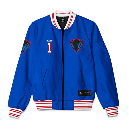 DePaul - NCAA Women's Basketball : Aizhanique Mayo - Bomber Jacket-0