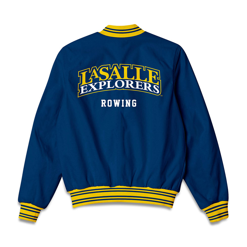 La Salle - NCAA Women's Rowing : Isabel Stevens - Bomber Jacket-1