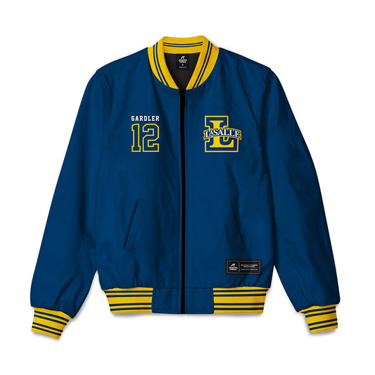 La Salle - NCAA Men's Basketball : Tommy Gardler - Bomber Jacket