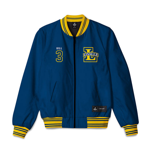 La Salle - NCAA Men's Basketball : Anwar Gill - Bomber Jacket