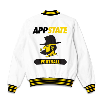 App State - NCAA Football : Michael Hughes - Bomber Jacket