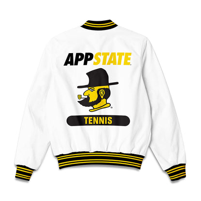 App State - NCAA Women's Tennis : Helena Figueras - Bomber Jacket