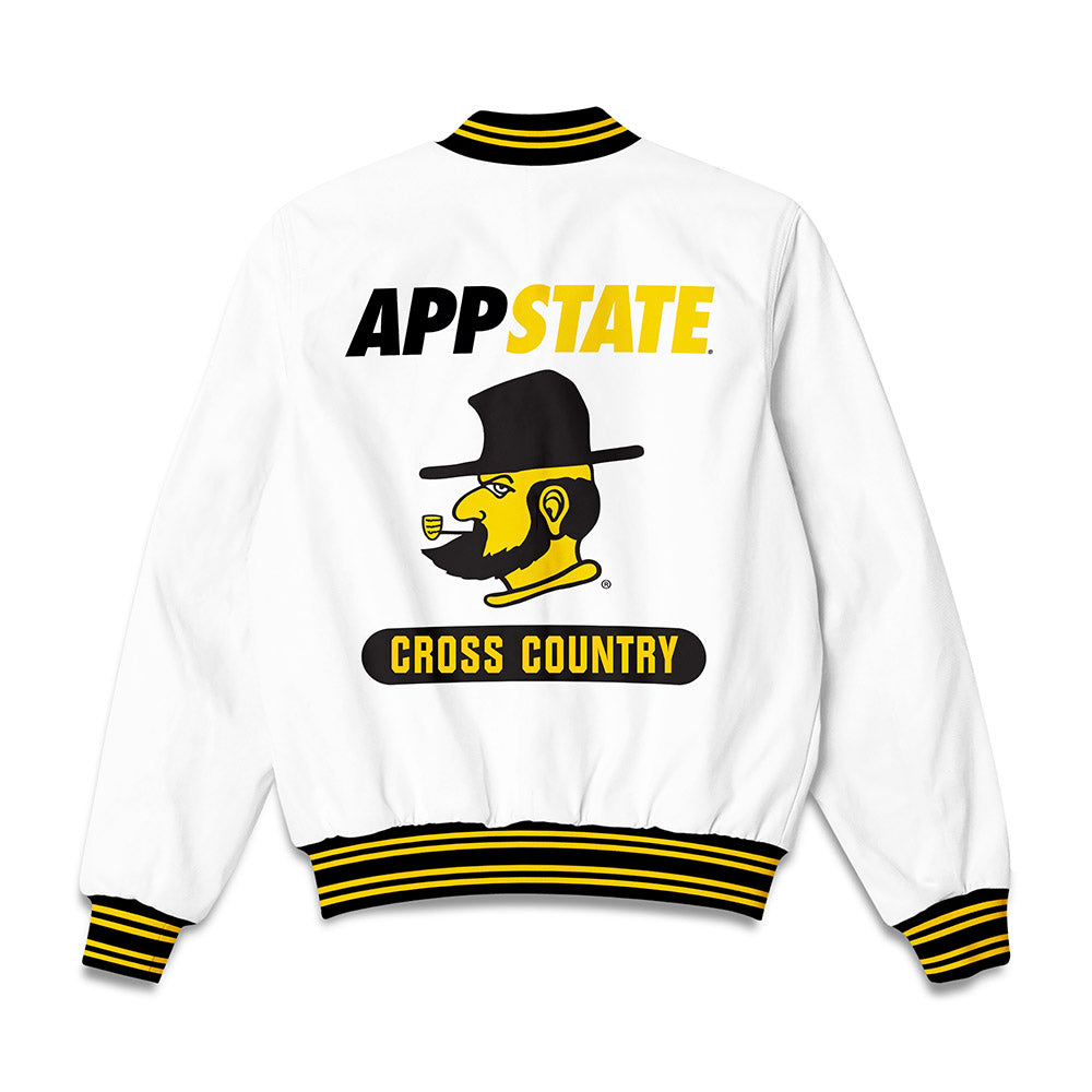 App State - NCAA Men's Cross Country : Ryan Teuscher - Bomber Jacket