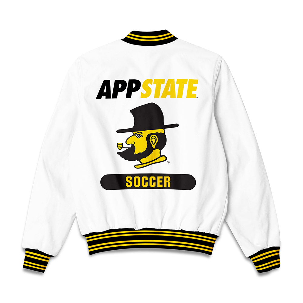 App State - NCAA Women's Soccer : Morgan Stallings - Bomber Jacket-1