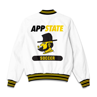 App State - NCAA Women's Soccer : Morgan Stallings - Bomber Jacket-1