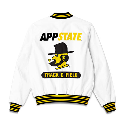 App State - NCAA Men's Track & Field : Brenden Robbins - Bomber Jacket-1