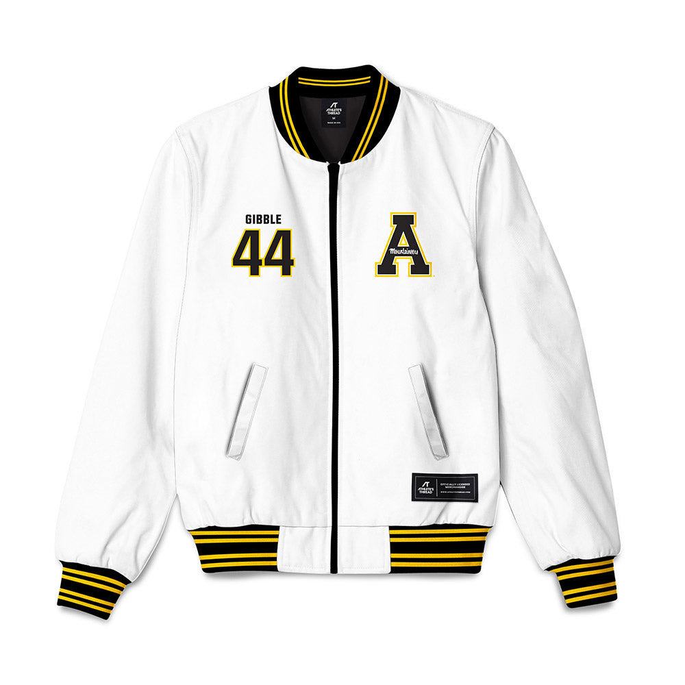 App State - NCAA Football : jared Gibble - Bomber Jacket-0