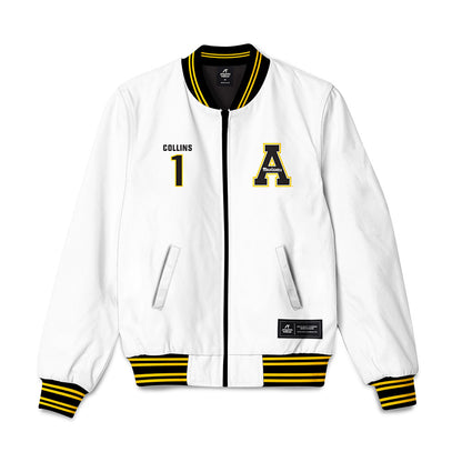 App State - NCAA Football : Shawn Collins - Bomber Jacket-0