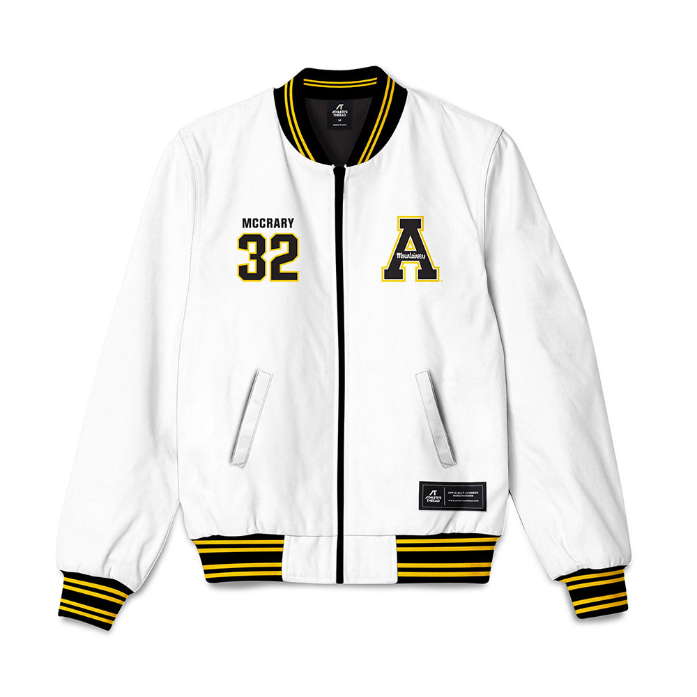 App State - NCAA Women's Basketball : Zoe McCrary - Bomber Jacket-0