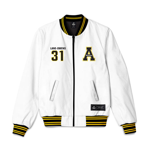 App State - NCAA Football : Marquis Lane-Owens - Bomber Jacket-0