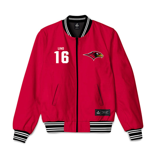 Seattle - NCAA Baseball : Jackson Lind - Bomber Jacket-0