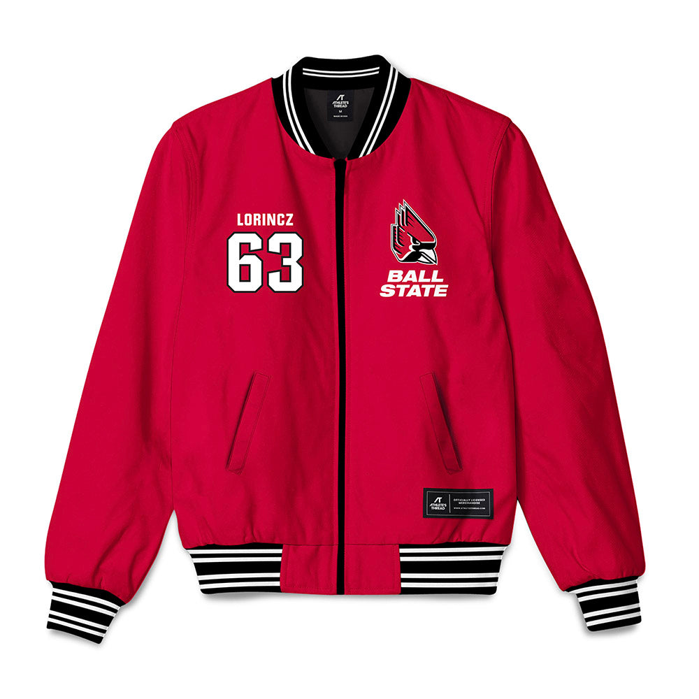 Ball State - NCAA Football : Tommy Lorincz - Bomber Jacket