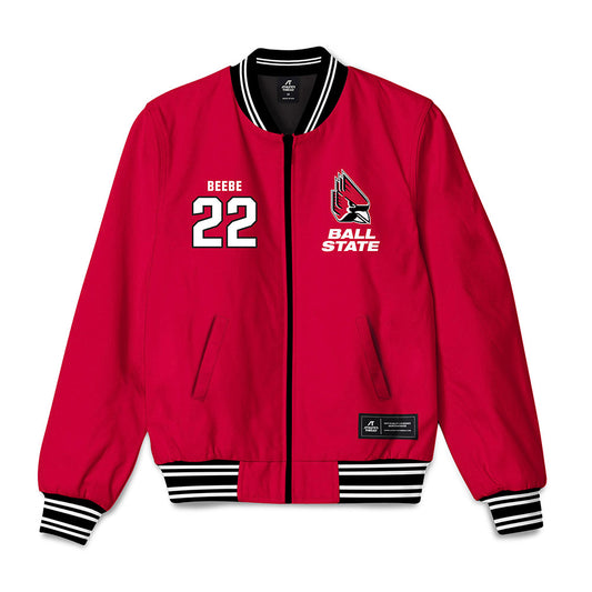 Ball State - NCAA Football : Jack Beebe - Bomber Jacket-0