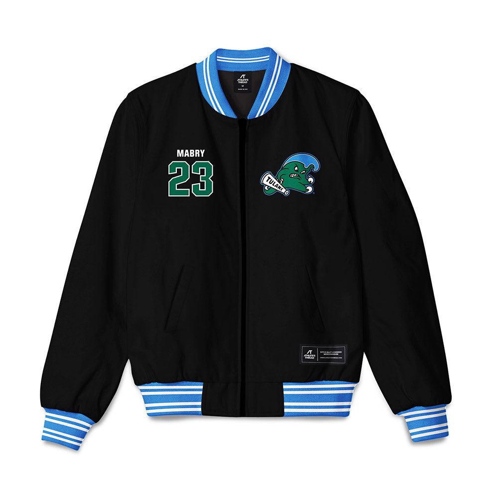 Tulane - NCAA Women's Basketball : Amira Mabry - Bomber Jacket