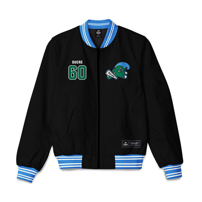 Tulane - NCAA Football : Jaxon Ducre - Bomber Jacket-0