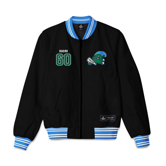 Tulane - NCAA Football : Jaxon Ducre - Bomber Jacket-0