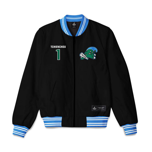 Tulane - NCAA Football : Jack Tchienchou - Bomber Jacket-0