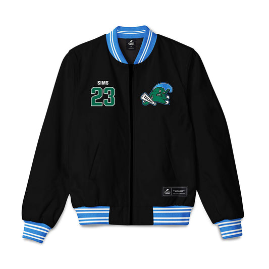 Tulane - NCAA Football : Joshua Sims - Bomber Jacket-0