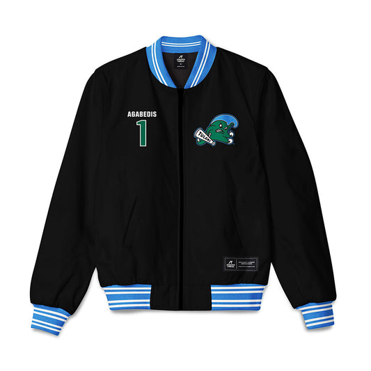 Tulane - NCAA Baseball : James Agabedis - Bomber Jacket