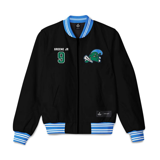 Tulane - NCAA Men's Basketball : Kyle Greene jr - Bomber Jacket-0