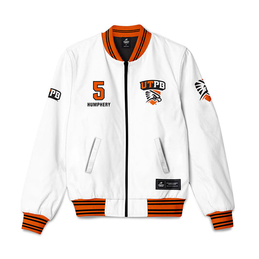 UTPB - NCAA Football : Jacob Humphery - Bomber Jacket-0