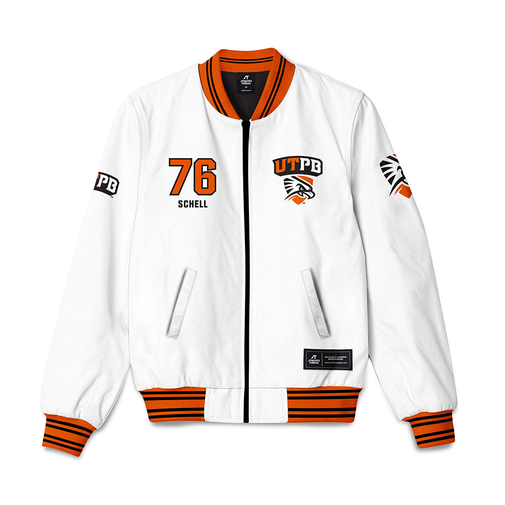 UTPB - NCAA Football : Matthew Schell -  Bomber Jacket