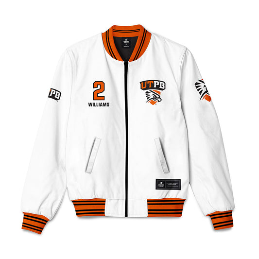 UTPB - NCAA Football : Jalen Williams - Bomber Jacket